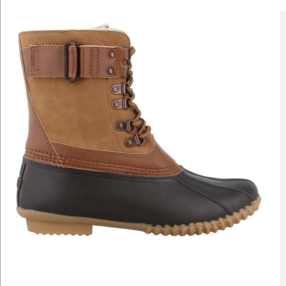 JBU Shoes - JBU By JAMBU Woman’s Ontario Duck Boots Brown/Whiskey Color Size 8.5